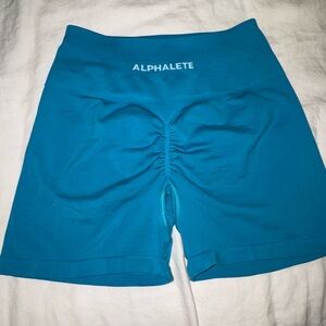 Alphalete Women's Blue Shorts